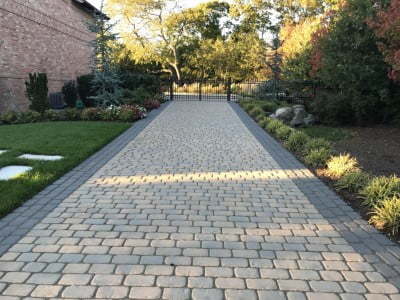 Guildford Paving Contractors Laying Cobblestones in Guildford 